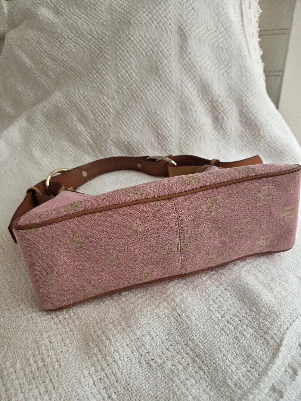 Dooney & Bourke Light pink signature Canvas shoulder bag - Picture 6 of 15